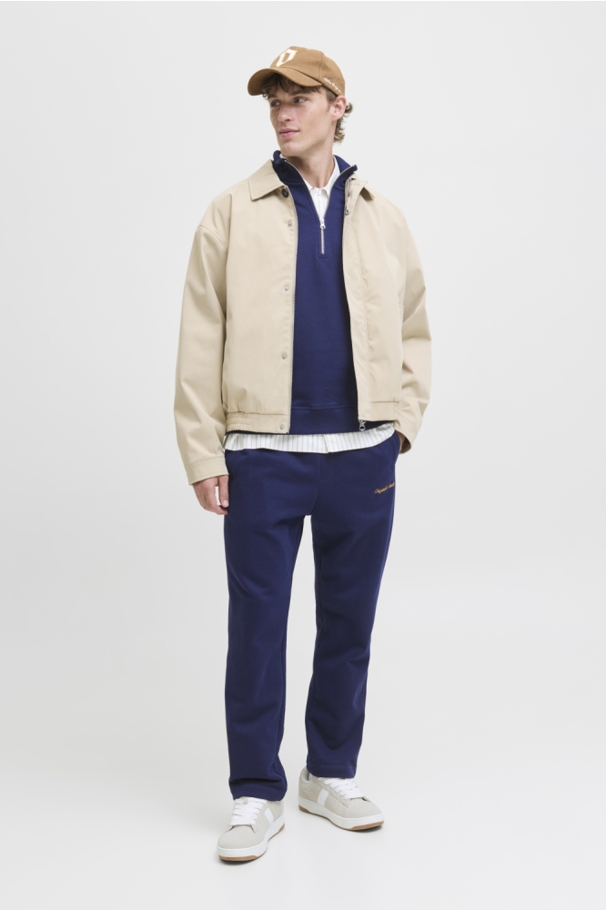 JORNORREBRO EMB SWEAT HIGH NECK SN 12282899 OCEAN CAVERN